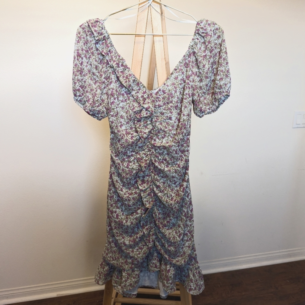 Floral mini dress